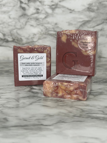 Garnet & Gold Soap 3-pack