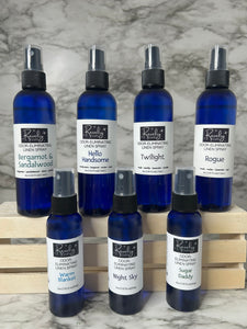 Linen + Room Sprays        *Masculine & Outdoors Collection*